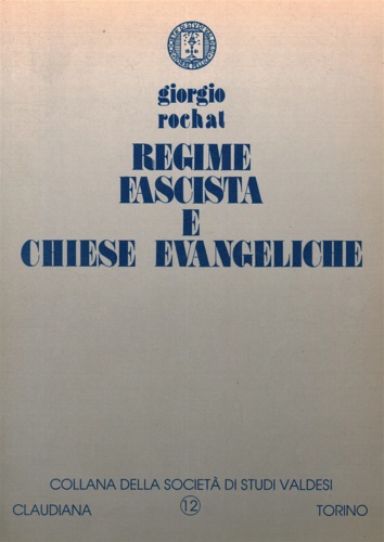 Regime fascista e chiese evangeliche.