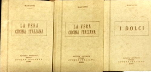 La vera cucina italiana. 2 volumi. I Dolci. 1 volume.