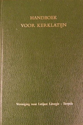 9789070906030-Handboek voor Kerklatijn. Grammatica en vocabularium.