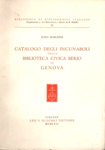 9788822218230-Catalogo degli incunaboli della Biblioteca Civica Berio di Genova.