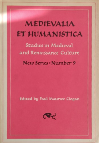 9780521224468-Medievalia et Humanistica. Studies in Medieval & Renaissance Culture. New series