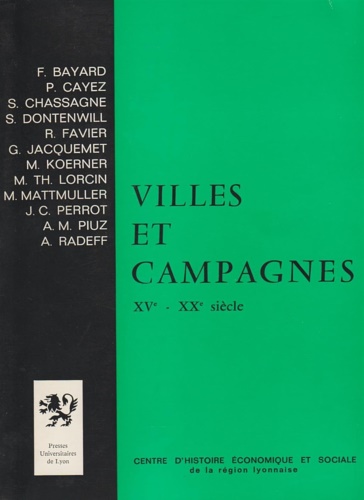 9782729700126-Villes et campagnes XVe-XXe siècle.