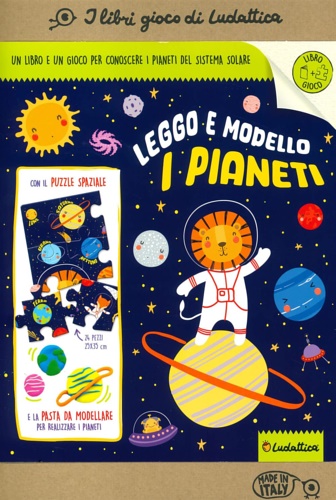 9791280747181-Leggo e modello i pianeti! Creativo. Ediz. a colori. Con 10 plastiline colorate.