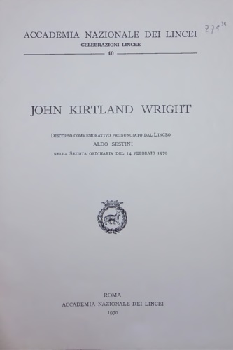 John Kirtland Wright.