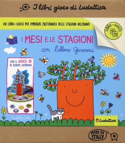 9791280747242-I mesi e le stagioni con l'albero Giovanni. Ediz. a colori. Con 12 gettoni. Con