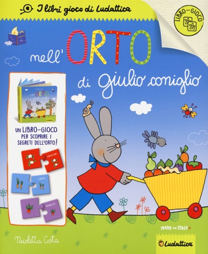 9791280747624-Nell'orto di Giulio Coniglio. Ediz. a colori. Con puzzle.