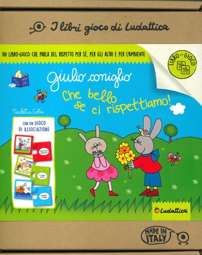 9791280747204-Che bello se ci rispettiamo! Giulio Coniglio. I libri gioco di Nic. Con gioco di