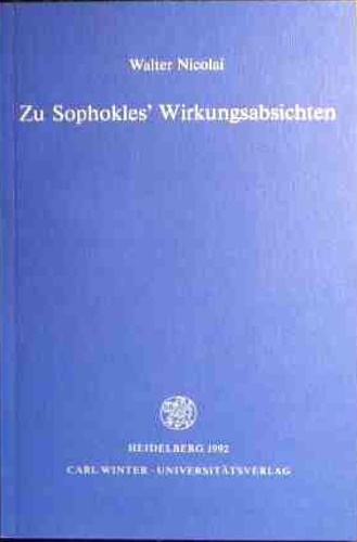 9783533045649-Zu Sophokles' Wirkungsabsichten.