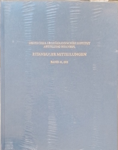 9783803016324-Deutsches Archäologisches Institut. Abteilung Istanbul. Istanbuler Mitteilungen