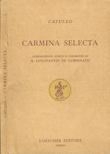 Carmina selecta.