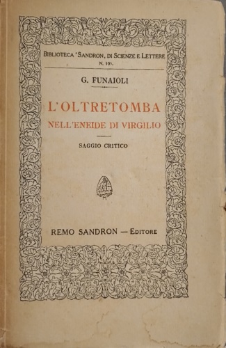 L' oltretomba nell' Eneide di Virgilio.