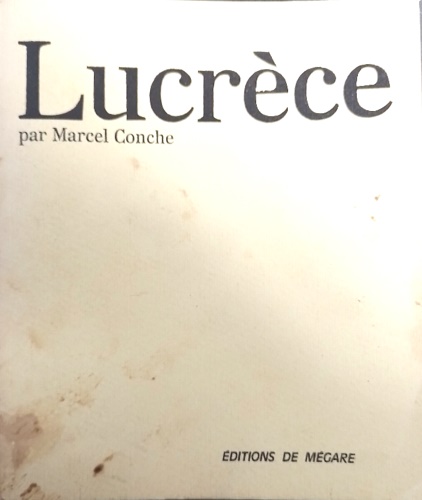 9782900061077-Lucrèce et l' experience.