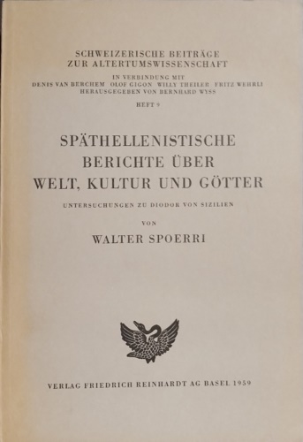 Spathellenistische Berichte uber Welt, Kultur und Gotter.