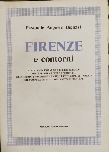 9788827103050-Firenze e contorni.