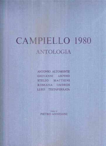 Antologia del Campiello 1980.