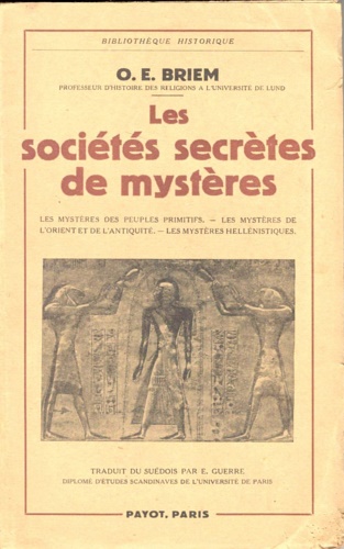 Les sociétés secrètes de mystères. les mystères des peuples primitifs - Les myst