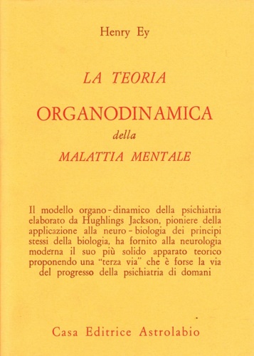 9788834000373-La teoria organodinamica della malattia mentale.