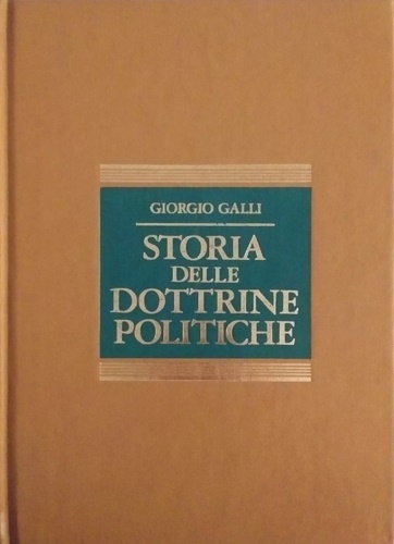 Storia delle dottrine politiche.