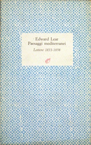 9788877680976-Paesaggi mediterranei. Lettere 1833-1858.