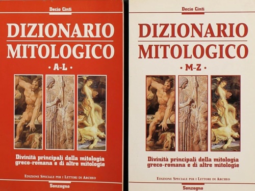 Dizionario mitologico. A-L. M-Z.