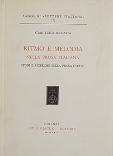 9788822214898-Ritmo e melodia nella prosa italiana.