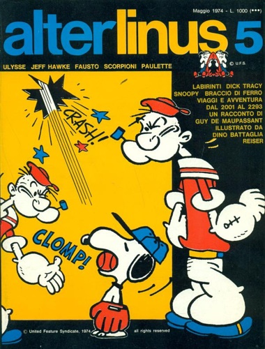 Alter Linus n.5, maggio 1974.