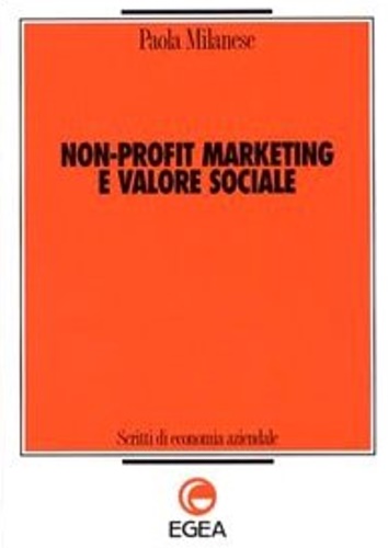 9788823804364-Non-profit, marketing e valore sociale.