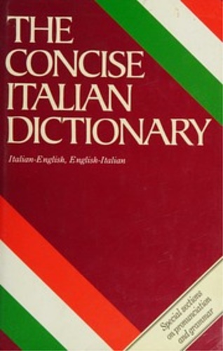 9781853269615-The Concise Italian Dictionary. Italian-English. English-Italian.