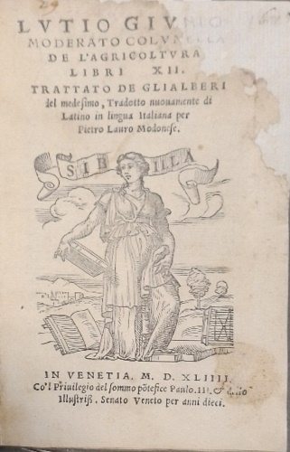 Lutio Giunio Moderato Columella De l'agricoltura libri XII, Trattato de gli albe