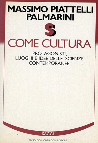 9788804354819-Scienza come cultura.