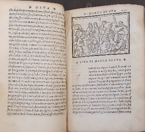 (-seconda) parte delle Vite di Plutarcho di greco in latino: et di latino in vol