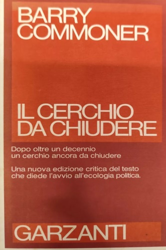 Il cerchio da chiudere.