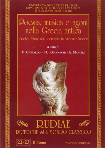 9788880869641-Poesia, Musica e Agoni nella Grecia Antica. Poetry, Musica and contest in ancien