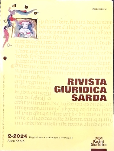 Rivista giuridica sarda.