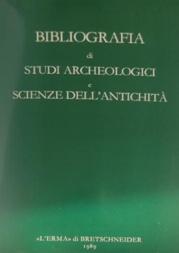 Bibliografia di Studi Archeologici e Scienze dell'Antichità.