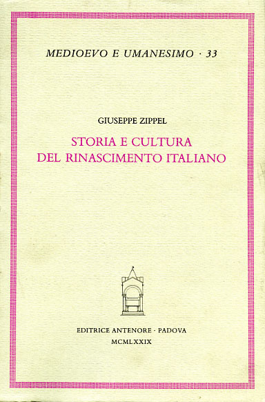 9788884550279-Storia e cultura del Rinascimento italiano.