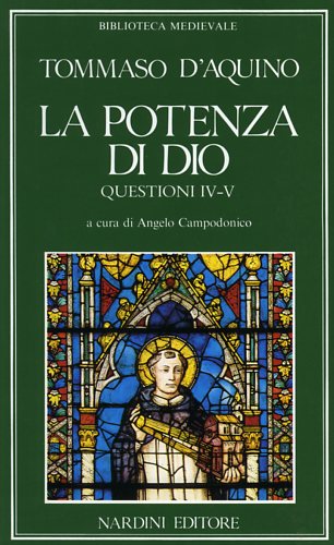 9788840424095-La potenza di Dio. Questioni IV-V.