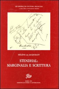 9788884987815-Stendhal: marginalia e scrittura.