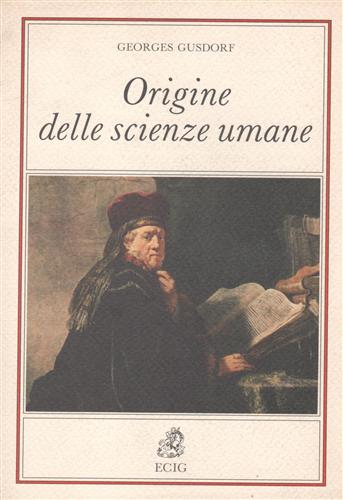 9788875455040-Origine delle scienze umane.