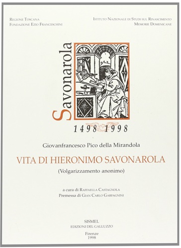 9788887027211-Vita di Hieronimo Savonarola. Volgarizzamento anonimo.