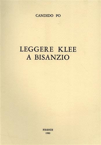 Leggere Klee a Bisanzio.