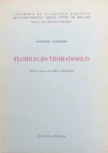 Florilegio Trobadorico.