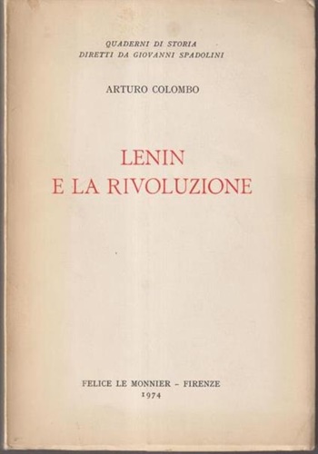 9788800840866-Lenin e la rivoluzione.