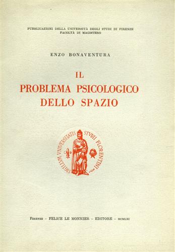 Il problema psicologico dello spazio.