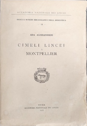 9788821804588-Cimeli Lincei a Montpellier.