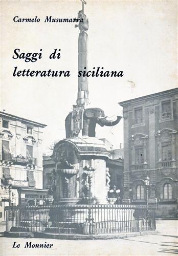 Saggi di letteratura Siciliana.