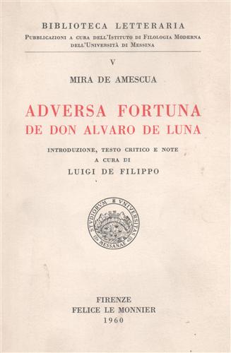 Adversa fortuna de Don Alvaro de Luna.