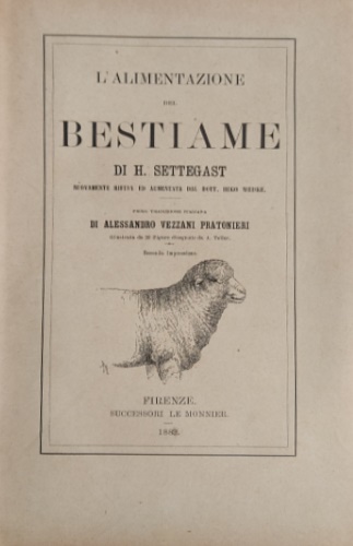 L'alimentazione del bestiame.