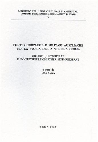 9788871250144-Fonti giudiziarie e militari austriache per la storia della Venezia Giulia.