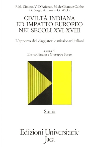 9788816950535-Civiltà indiana ed impatto europeo nei secoli XVI-XVIII. L'apporto dei viaggiato